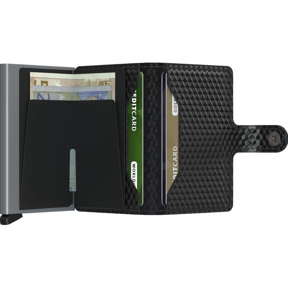 Miniwallet - Secrid - Cubic Black-Titanium - Tech Wallet
