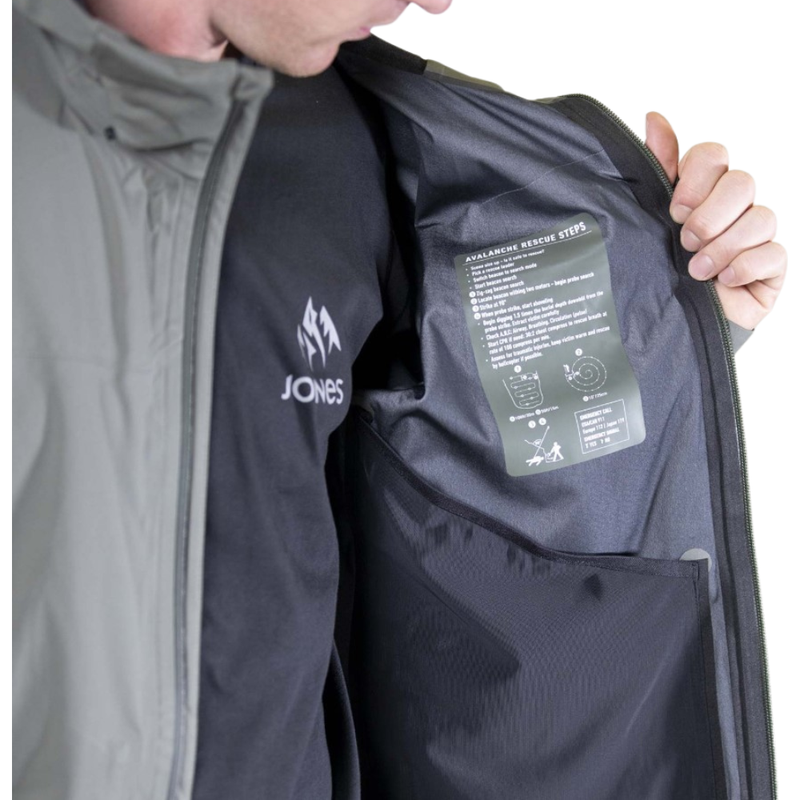 Jones - Jones Jkt Peak Bagger - Herb Green - Snowboardjacke