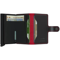 Miniwallet - Secrid - perforated black/red - Tech Wallet