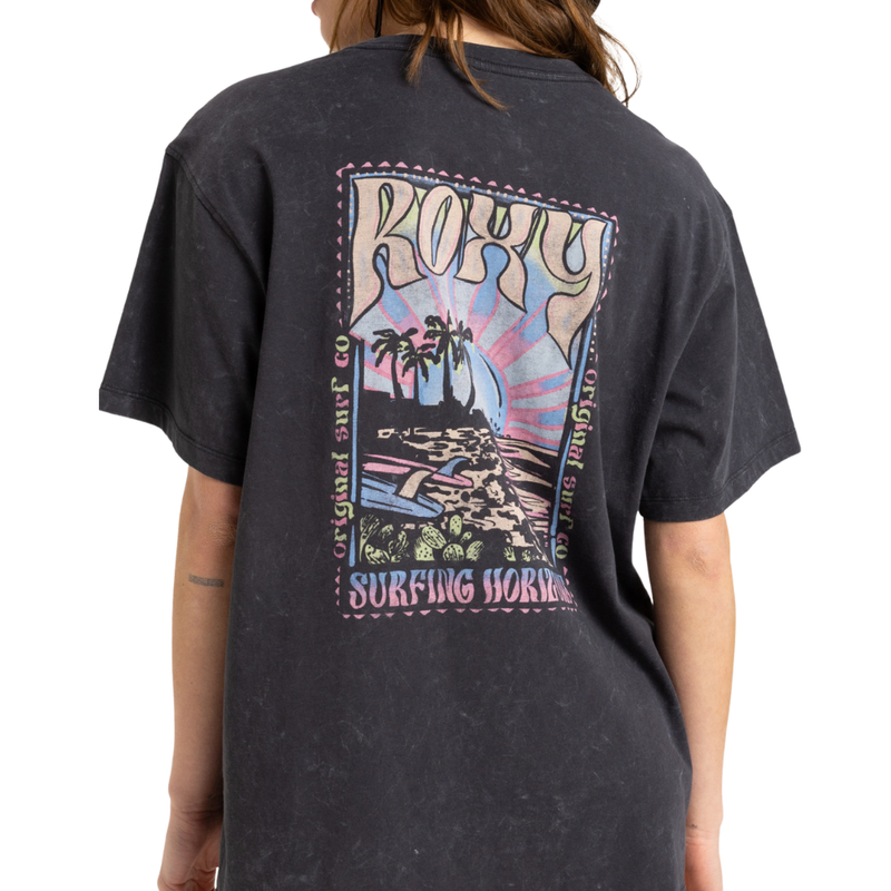 Sunnyoversize O - Roxy - PHANTOM - T-Shirt