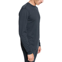 Territory Layer Top - Quiksilver - True Black - Techshirt Langarm