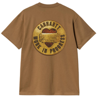 Carhartt - S/S Button T-Shirt - Hamilton Brown - T-Shirt