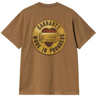 Carhartt - S/S Button T-Shirt - Hamilton Brown - T-Shirt