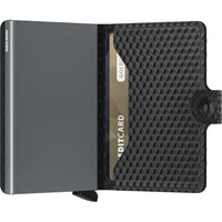 Miniwallet - Secrid - Cubic Black-Titanium - Tech Wallet