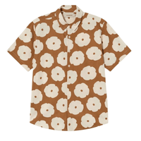 POPPY TOM SHIRT - Thinking Mu - Egypt Brown -  Kurzarmhemd