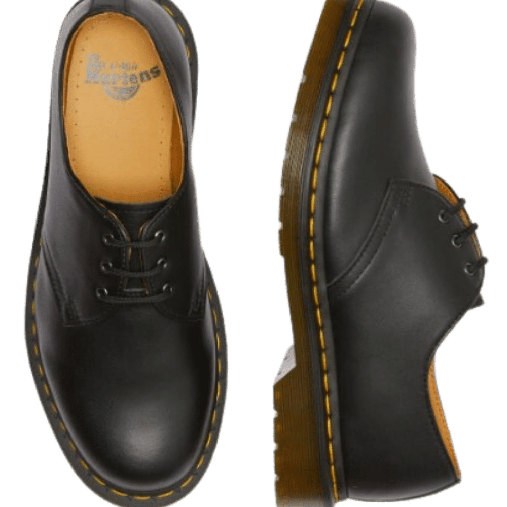 1461 - DrMartens - Black Nappa - Schnürschuh 
