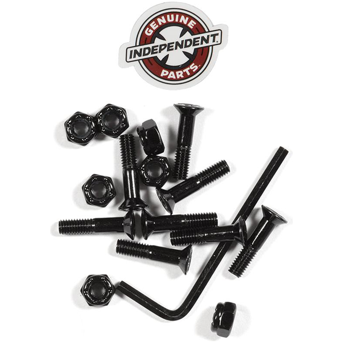 Mounting-Kits 7/8 Inbus - Independent - Black - Skate Zubehör