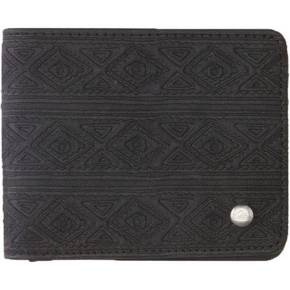 Von Primo - Quiksilver - Black - Ledergeldtasche