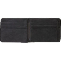 Von Primo - Quiksilver - Black - Ledergeldtasche