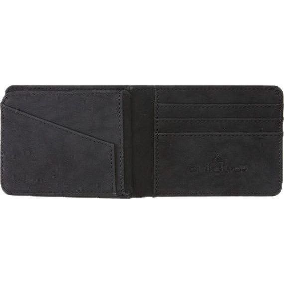 Von Primo - Quiksilver - Black - Ledergeldtasche