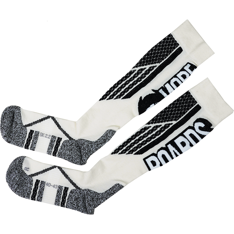 Ambarkta Socks - Off White - Moreboards - Snowboard-Socken