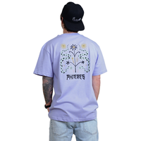 Snaphlower Tee - Phieres - Lavender - T-Shirt