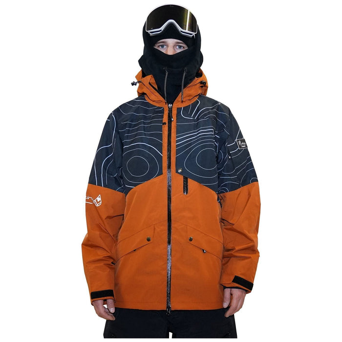 PH1 - Phieres - Snowboardjacke - Earth/black