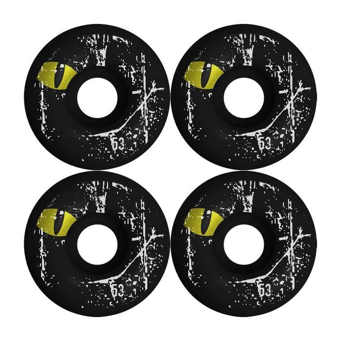 MB Black Wheels - Moreboards - Black52 - SB Rollen-Wheels
