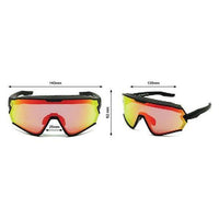 Sharkbiteph Plus - Phieres - Matt Black/ Gray Lens Full Revo Black red - Technische Sonnenbrille 