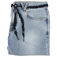 PH-Lacebelts - Phieres - Blk/Wht Pattern - Textilgürtel