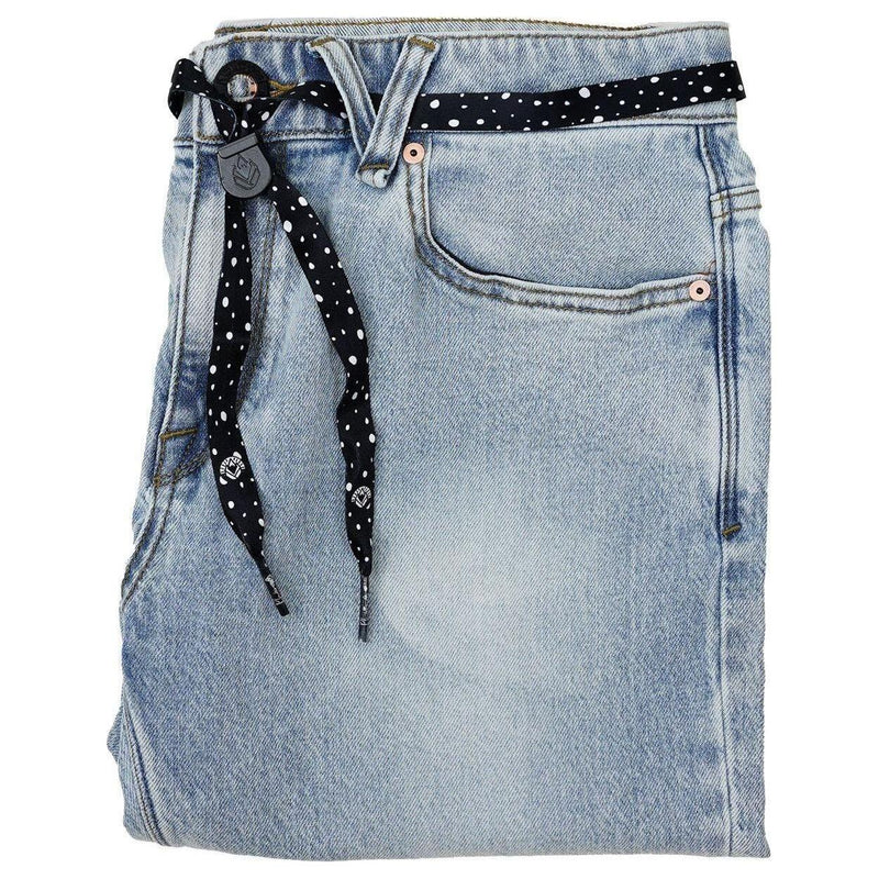 PH-Lacebelts - Phieres - Blk/Wht Pattern - Textilgürtel
