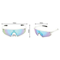 Samuraiph - Phieres - Matt Wht/Ice Blue - Technische Sonnenbrille
