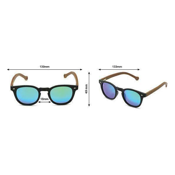 The Phillozu-Phieres-Dark Grey / Green Polarized-Sonnenbrille
