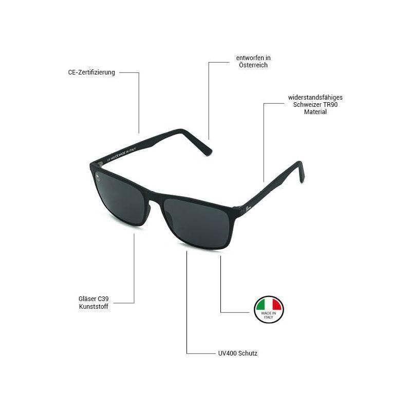 Seaphatch - Phieres - Matt Blk Gray - Sonnenbrille