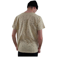 BN-SquareNOblock Tee T-Shirt - BenonConform - Natur/Pale Khaki/Pri - T-Shirt