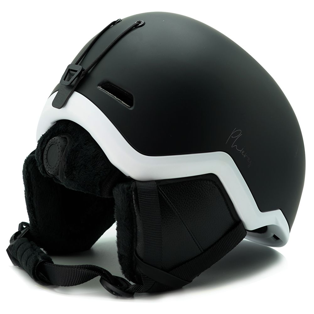 Akupho - Phieres - Matt Blk Wht - Snowboard Helm