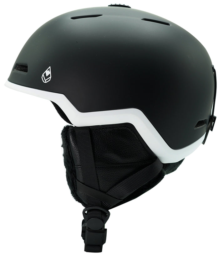 Akupho - Phieres - Matt Blk Wht - Snowboard Helm