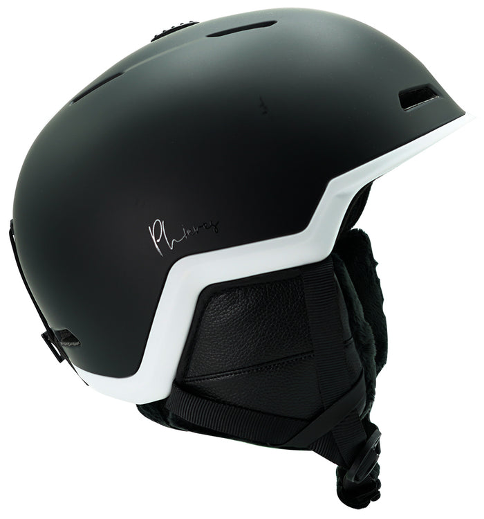 Akupho - Phieres - Matt Blk Wht - Snowboard Helm