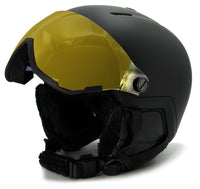 Akupho Shield - Phieres - Matt Black - Snowboard Helm