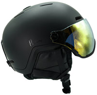 Akupho Shield - Phieres - Matt Black - Snowboard Helm