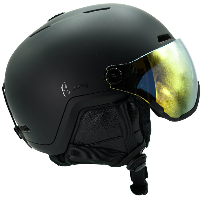 Akupho Shield - Phieres - Matt Black - Snowboard Helm