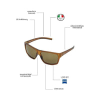 Streepher - Phieres - Brown / Brown - Sonnenbrille