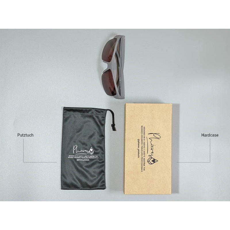 Streepher HF - Phieres - Mt Dk Grey / Purple - Sonnenbrille