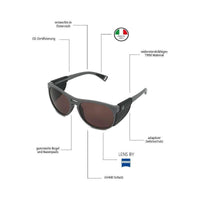 Phirchill - Phieres - Mt Dk Grey / Purple - Sonnenbrille