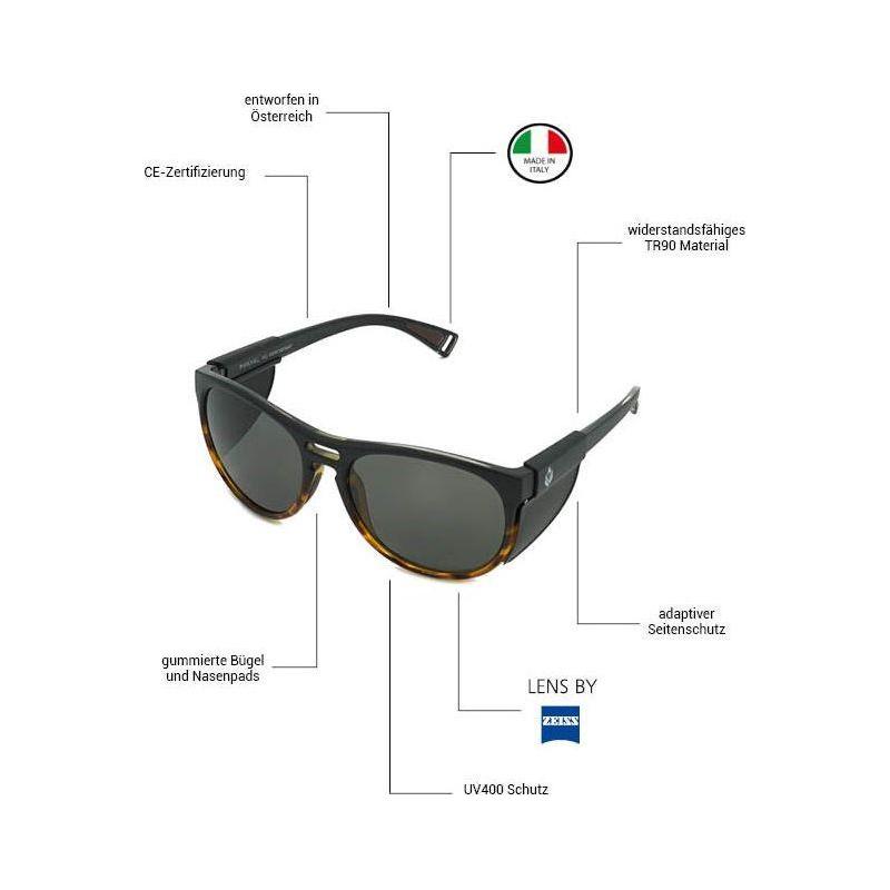 Phirchill - Phieres - Mt Blk Tort Brn / Gr - Sonnenbrille