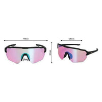 Sandgraiph Ltd - Phieres - Mtt Blk/Pink Green - Technische Sonnenbrille