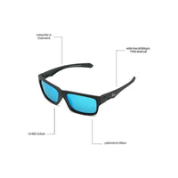 Archerph - Phieres - Matt Black-Blue Mirr - Sonnenbrille