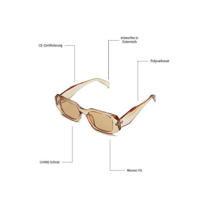Timeoph - Phieres - Transparent Brown-Br - Sonnenbrille