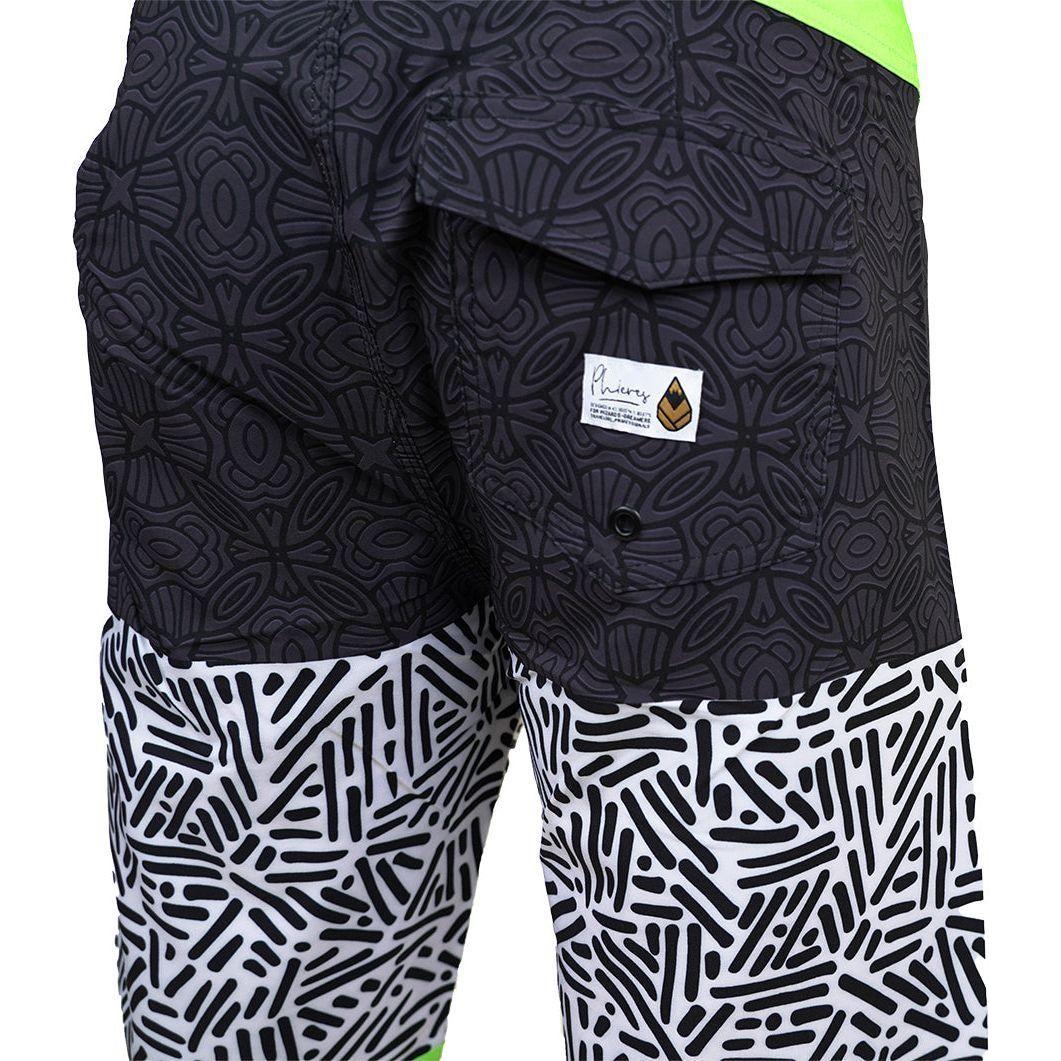 Phaltoriph - Phieres - Black Print/WGG - Boardshort