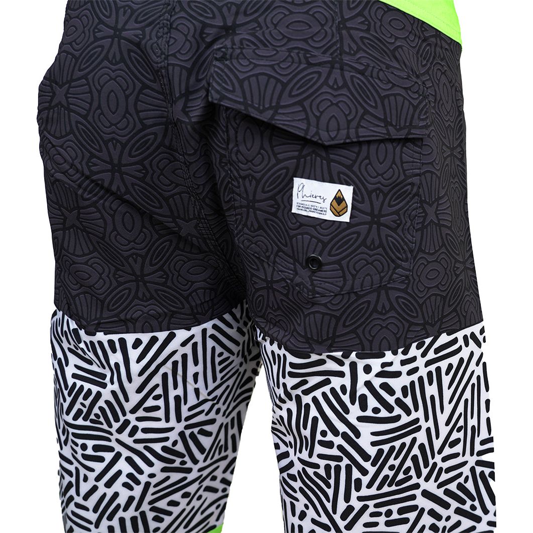 Phaltoriph - Phieres - Black Print/WGG - Boardshort