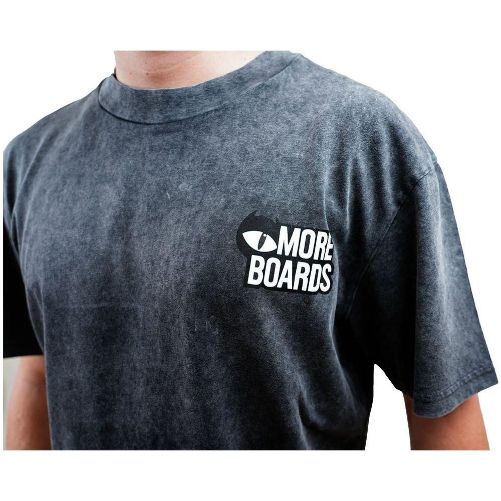 Combly Tee - Moreboards - Black Washed - T-Shirt