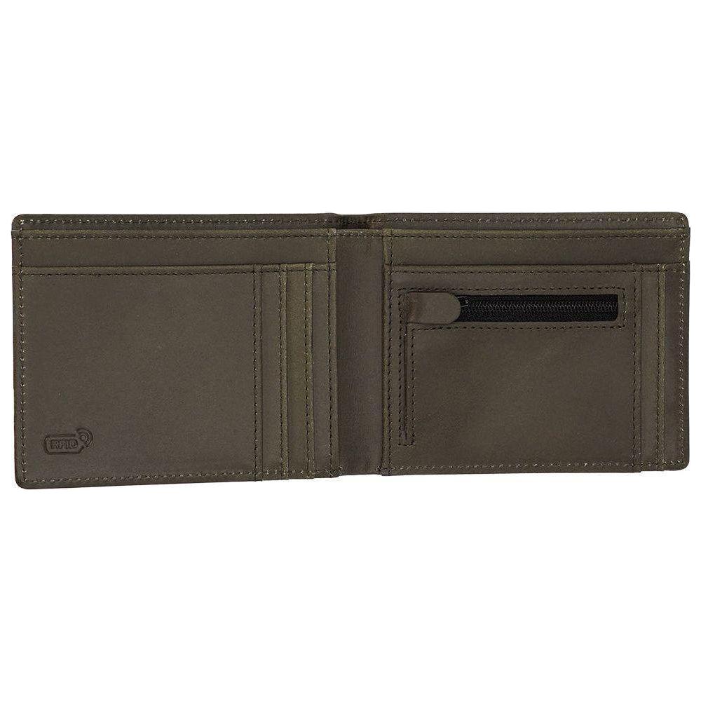 Benocheck Bifold - Benon Conform - Dark Grey Vintage - Ledergeldtasche