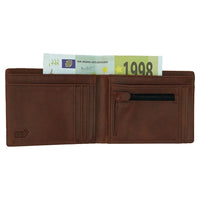 Benocheck Bifold - Benon Conform - Light Brown Vintage - Ledergeldtasche