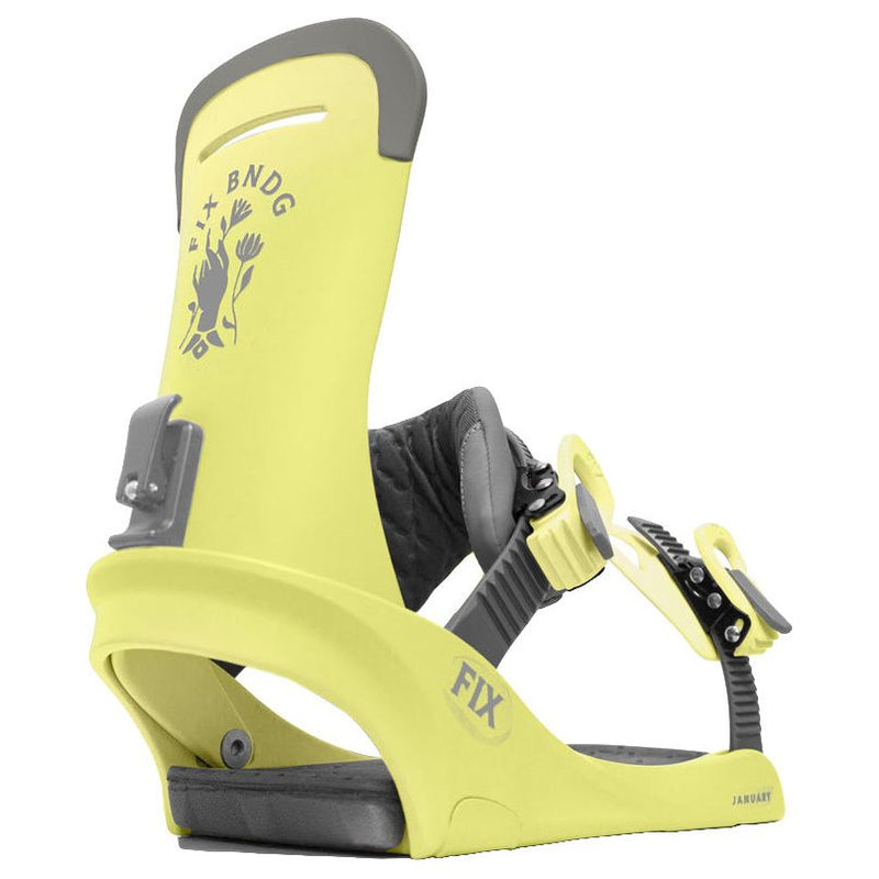 January - FIX - SUNFLOWER - Snowboardbindung