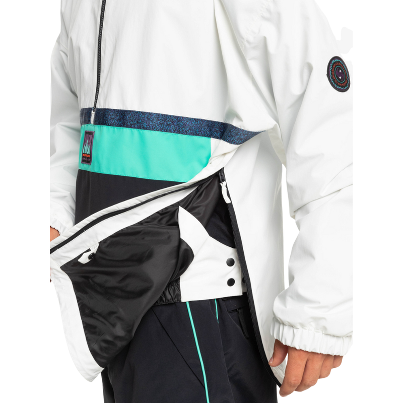 Quiksilver - STEEZE JK - Snow White - Snowboard - Funktionsbekleidung - Funktionsjacken - Snowboardjacke	