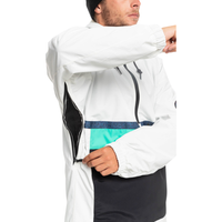 Quiksilver - STEEZE JK - Snow White - Snowboard - Funktionsbekleidung - Funktionsjacken - Snowboardjacke	