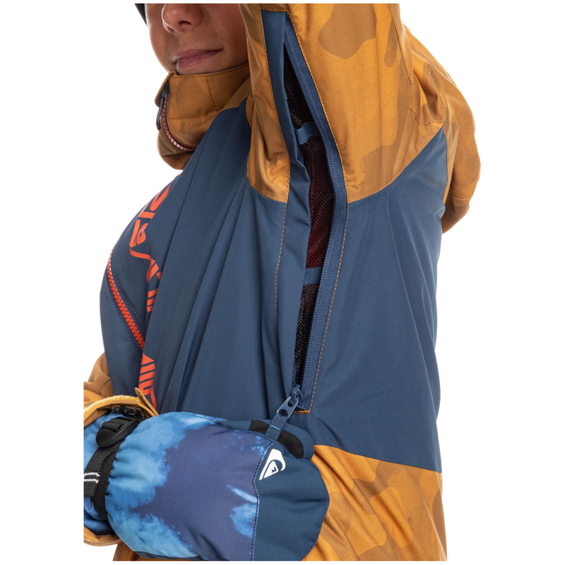 Quiksilver - SIDE HIT YOUTH JK - BUCKTHORN BROWN FADE - Snowboard - Funktionsbekleidung - Funktionsjacken - Snowboardjacke	