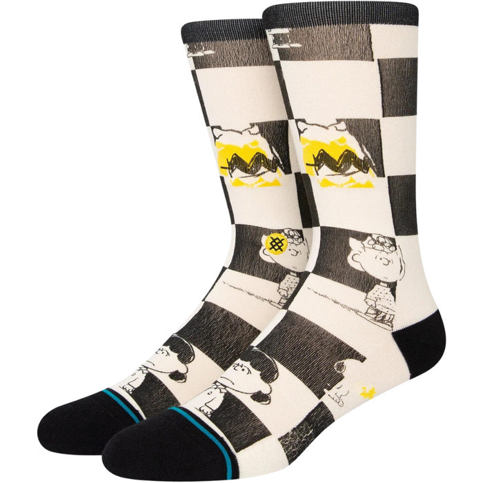 CHECKED - Black - Stance - Socken