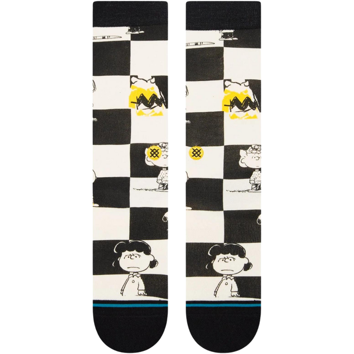 CHECKED - Black - Stance - Socken