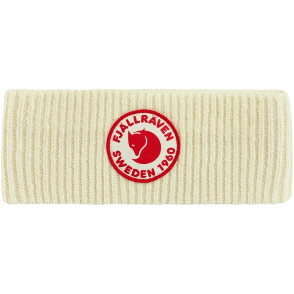 Fjällräven - 1960 Logo Headband - Chalk White - Stirnband 